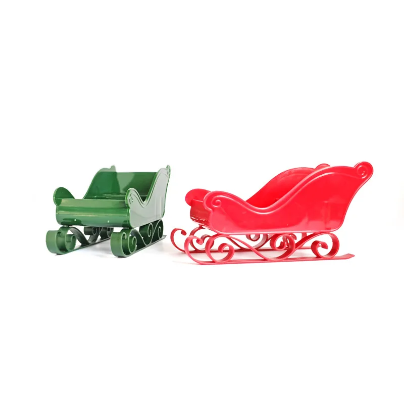 Desk Setup Modern - Mini Cute Sleigh Ornament for Office