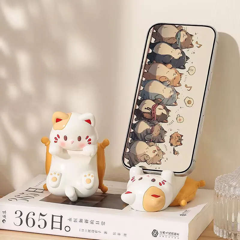 Cute Cartoon Cat Desktop Ornam – Desk Setup Cute recenzja i cena