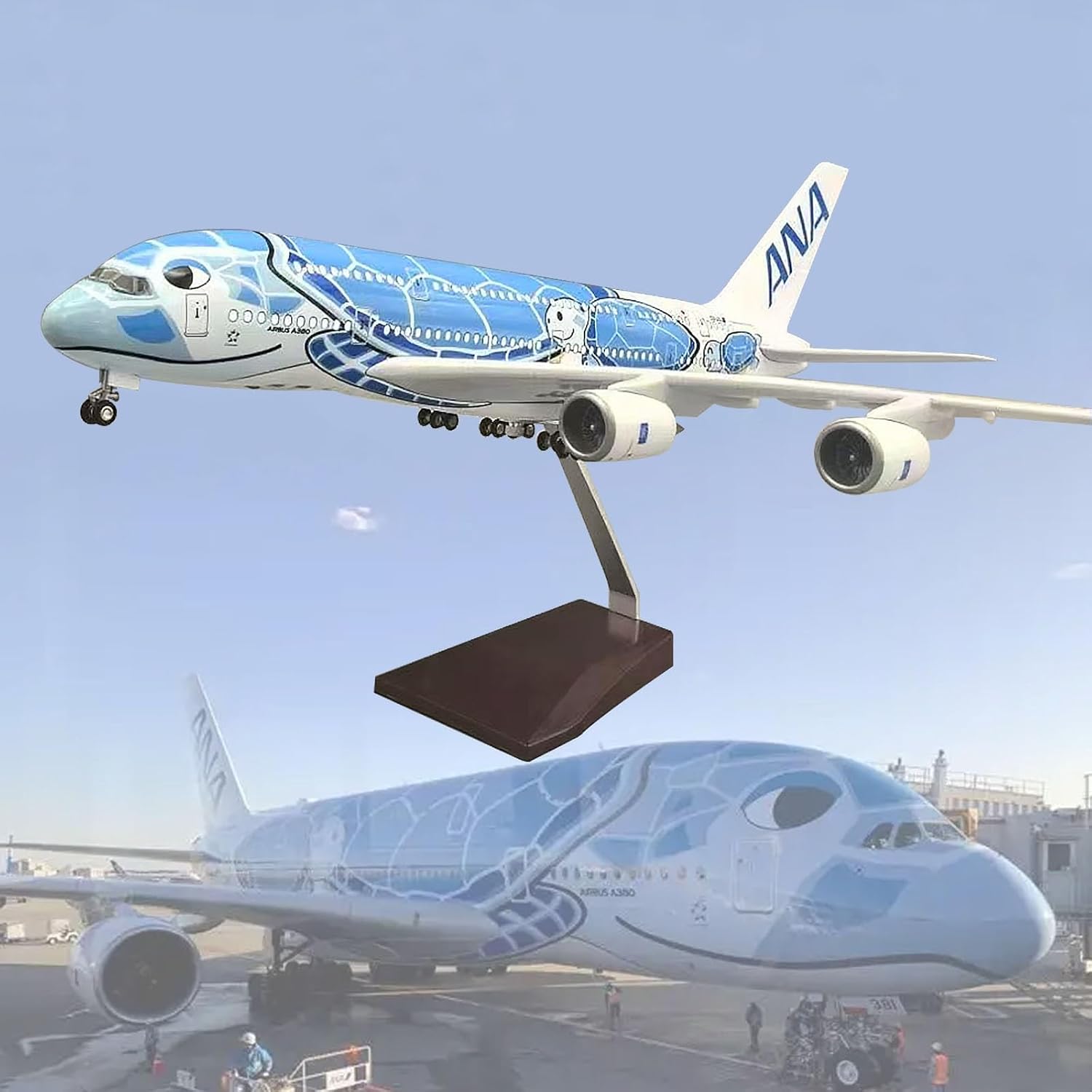 1/160 Scale Aircraft A380 Air  – Desk Setup Modern recenzja i cena