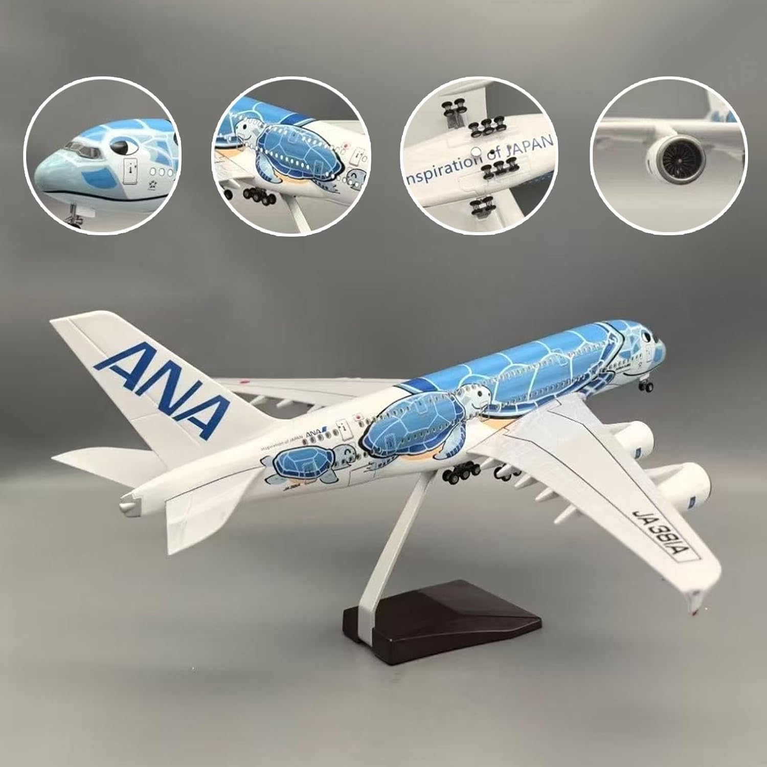 1/160 Scale Aircraft A380 Air  – Desk Setup Modern recenzja i cena