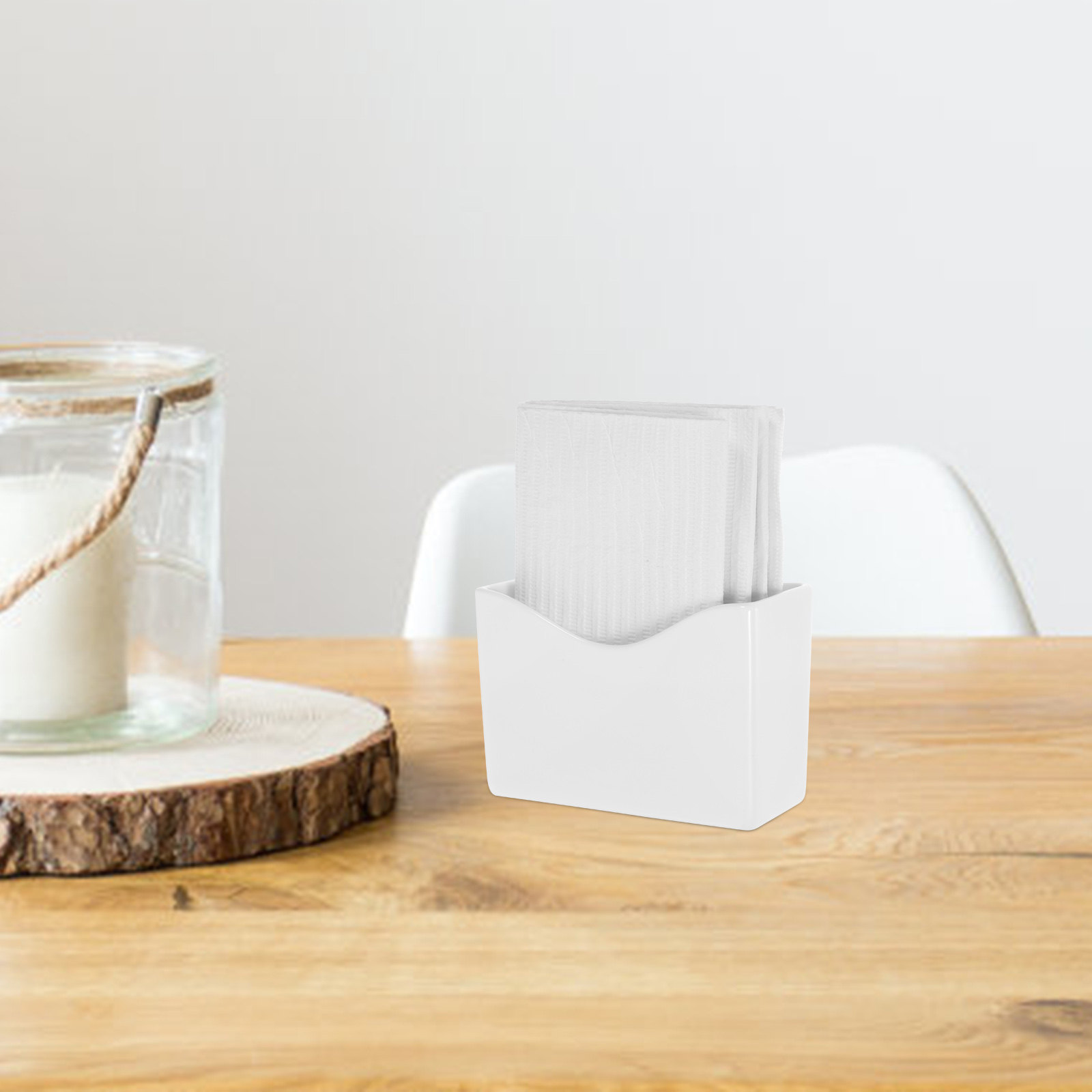 Ceramic Napkin Holder Modern S – Desk Setup Modern recenzja i cena