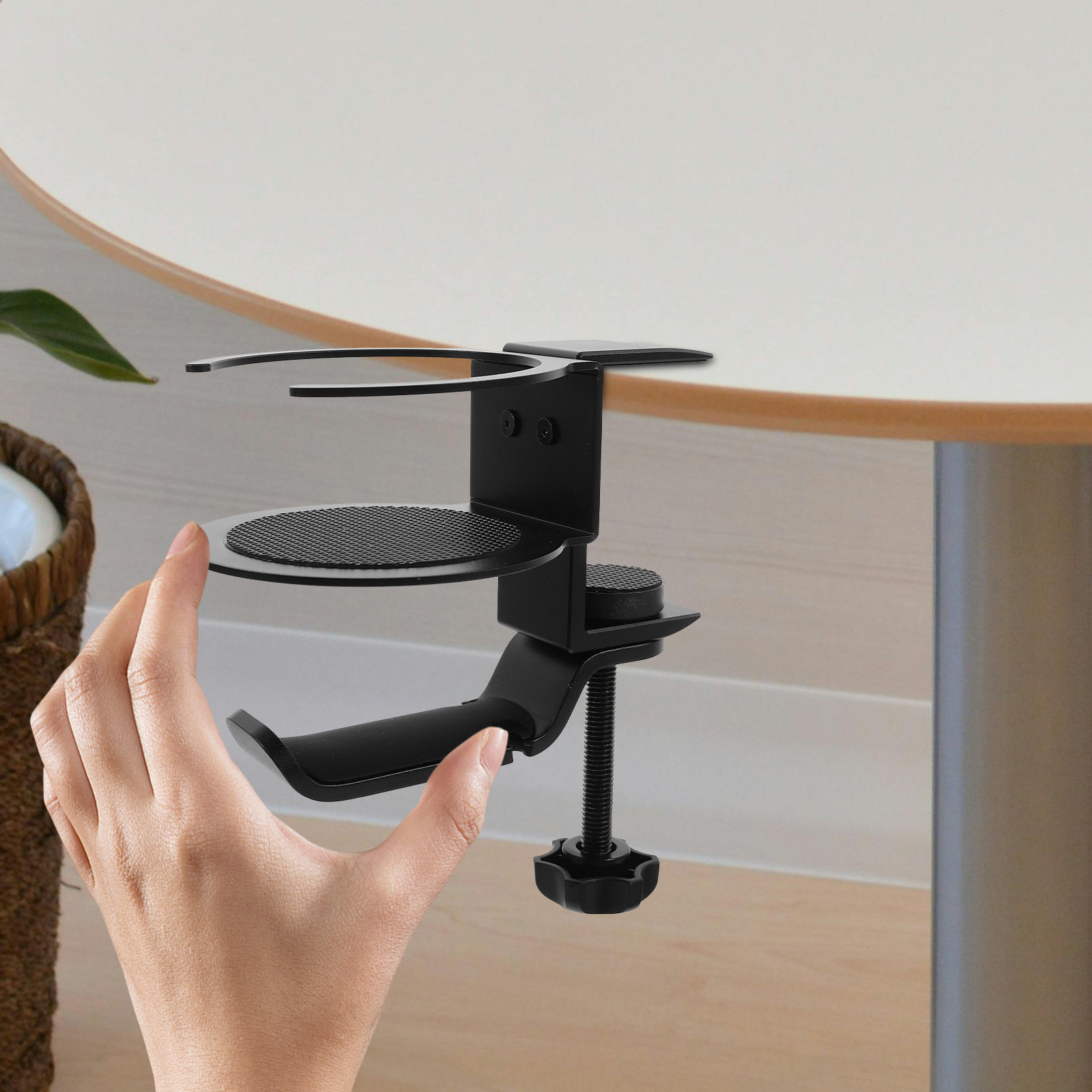 Desk Clamp Cup Holder Headphon – Desk Setup Headphone Stand recenzja i cena