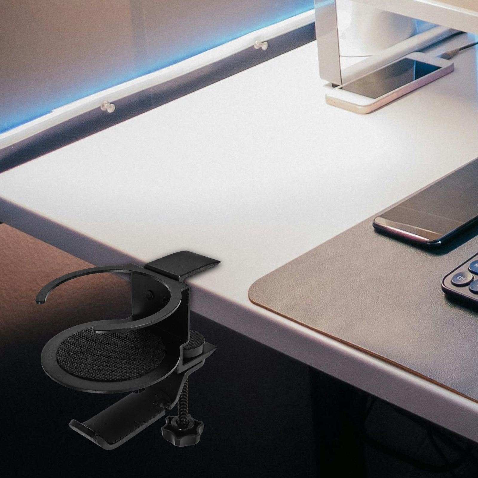 Desk Clamp Cup Holder Headphon – Desk Setup Headphone Stand recenzja i cena