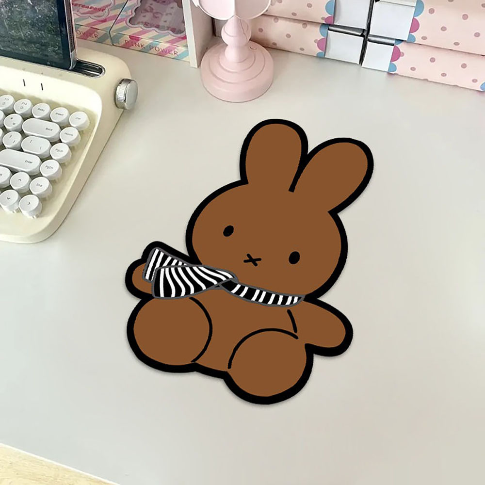 Kawaii Miffy Cute Mouse Pad Ca – Desk Setup Cute recenzja i cena