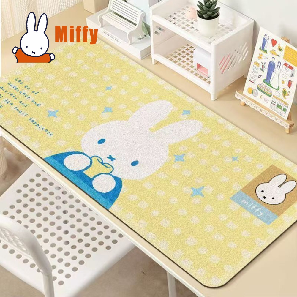 Kawaii Miffy Extra Large Desk  – Desk Setup Cute recenzja i cena