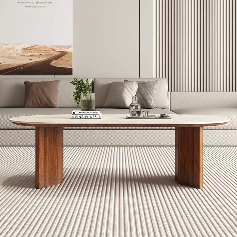 Cream antique solid wood coffe – Desk Setup Modern recenzja i cena
