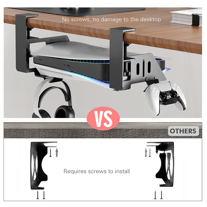Under Table Hanging Holder For – Desk Setup Ps5 recenzja i cena