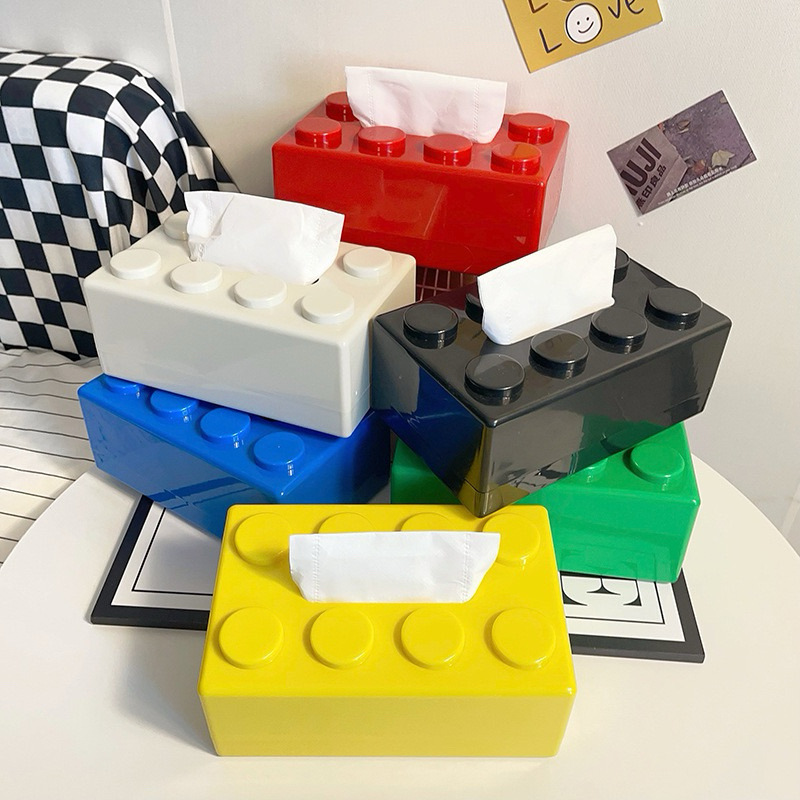 Building Block Shaped Tissue B – Desk Setup Developer recenzja i cena