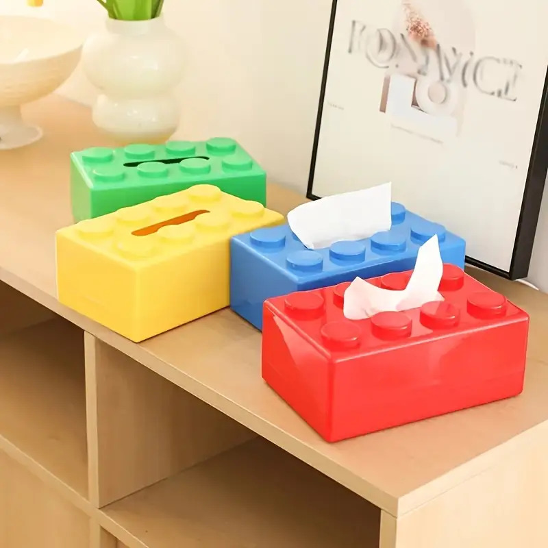 Building Block Shaped Tissue B – Desk Setup Developer recenzja i cena