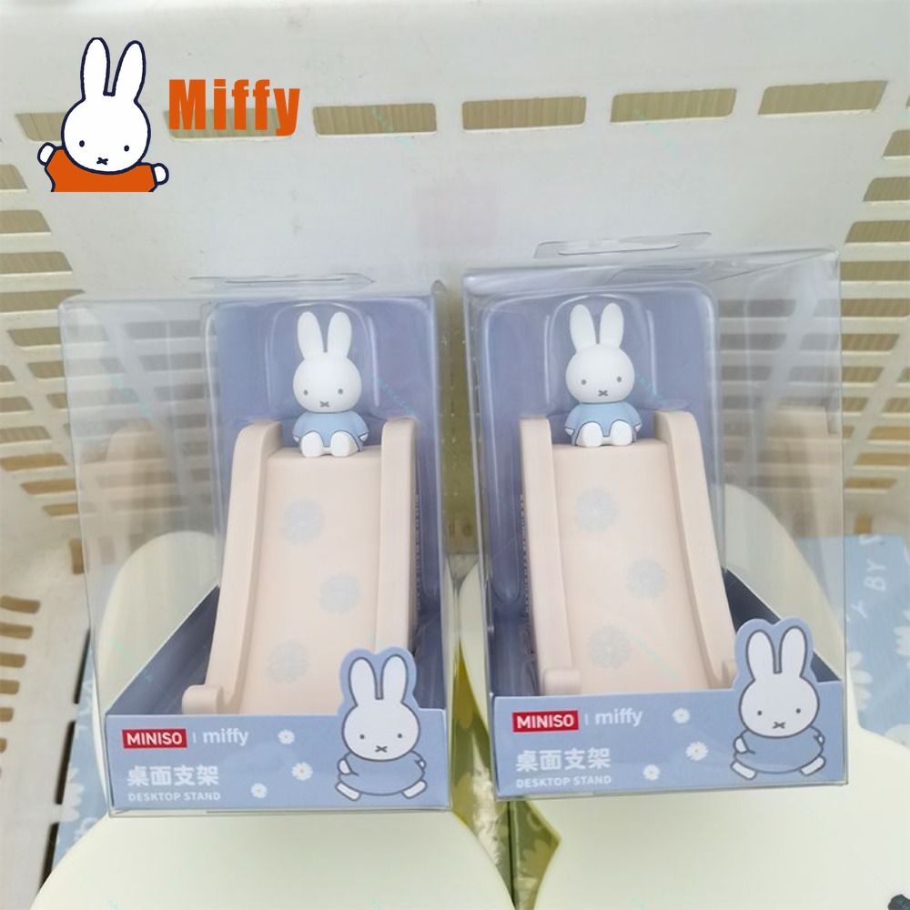 Kawaii Miffy Slide Phone Stand – Desk Setup Cute recenzja i cena