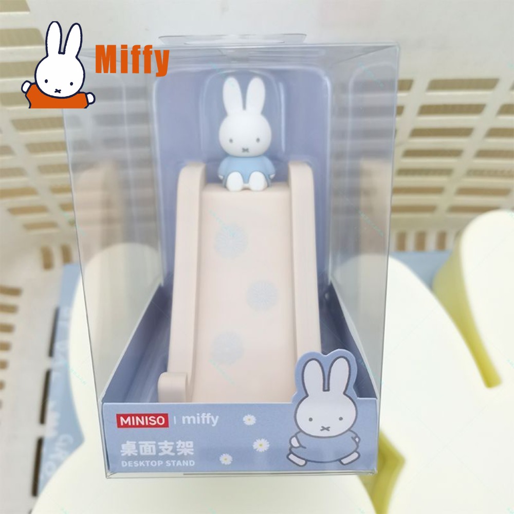 Kawaii Miffy Slide Phone Stand – Desk Setup Cute recenzja i cena