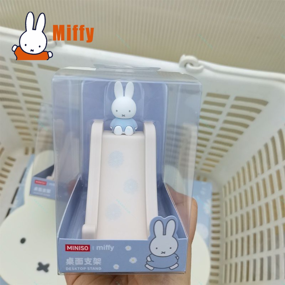 Kawaii Miffy Slide Phone Stand – Desk Setup Cute recenzja i cena