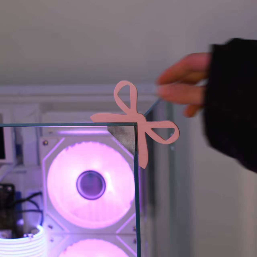 Monitor Decoration Bow Monitor – Desk Setup Girly recenzja i cena