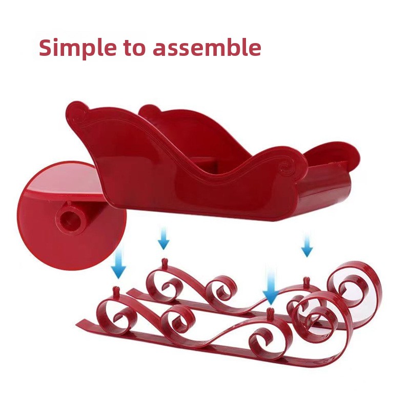 Mini Cute Sleigh Ornament for  – Desk Setup Modern recenzja i cena