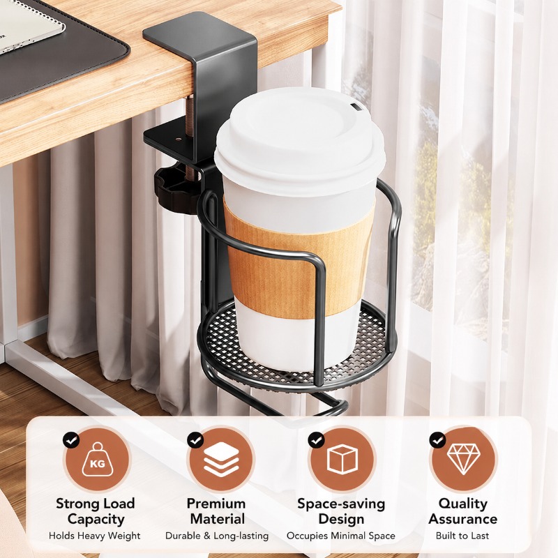 2 in 1 Desk Cup Holder Headpho – Desk Setup Headphone Stand recenzja i cena