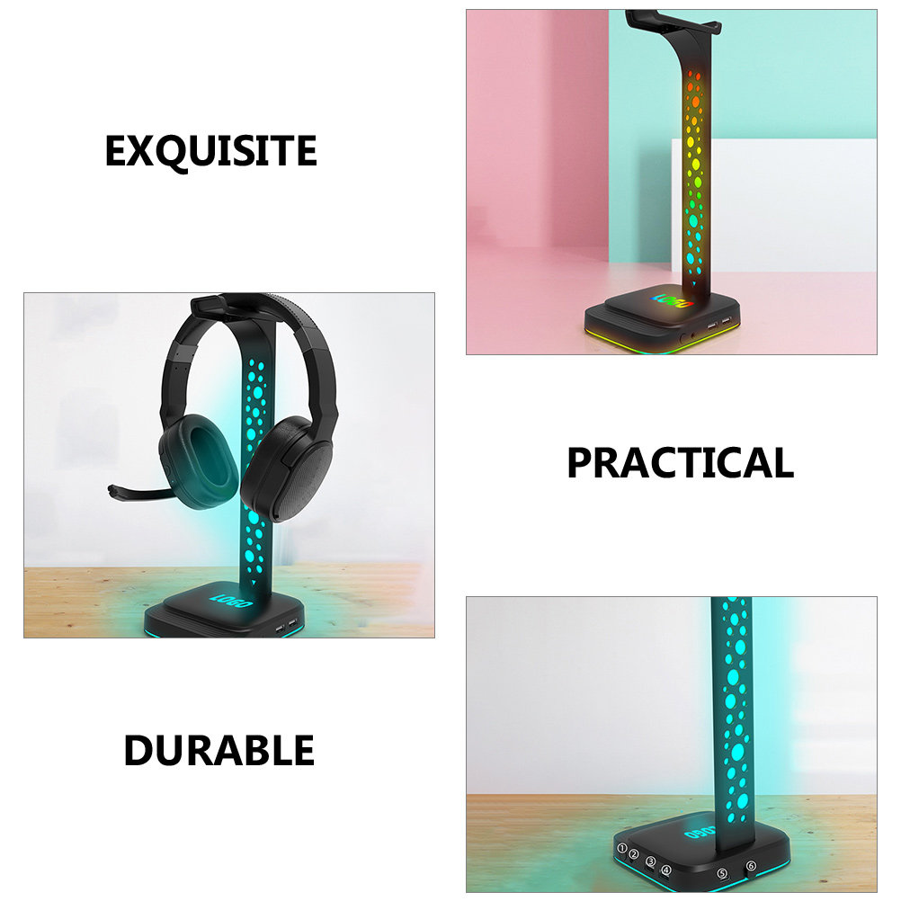 Earphone Stand Headset Stand R – Desk Setup Headphone Stand recenzja i cena