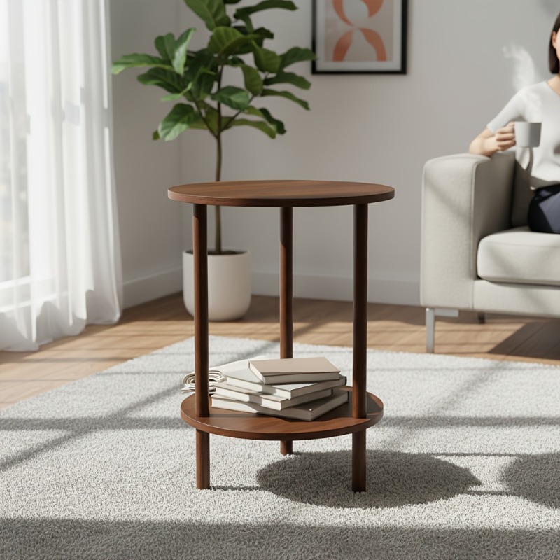 Modern Round Nesting Coffee Ta – Desk Setup Modern recenzja i cena
