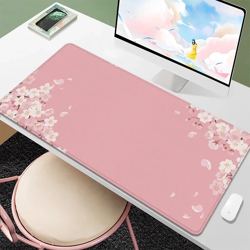 VIKAMA Cherry Blossom Large Mo – Desk Setup Girly recenzja i cena