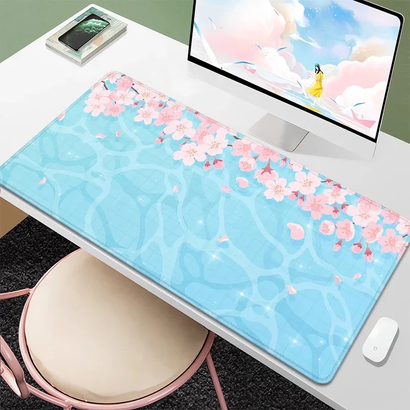 VIKAMA Cherry Blossom Large Mo – Desk Setup Girly recenzja i cena