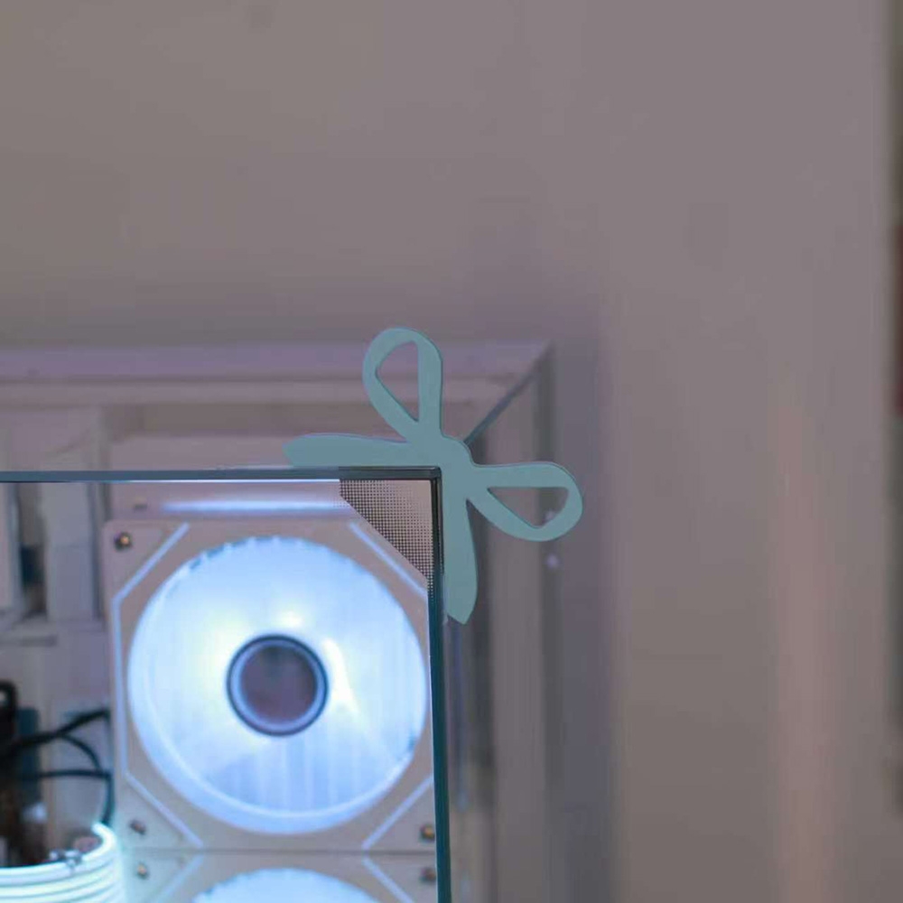 Monitor Decoration Bow Monitor – Desk Setup Girly recenzja i cena