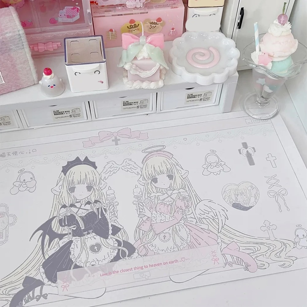 Original Chobits Twins Desk Ma – Desk Setup Dorm recenzja i cena