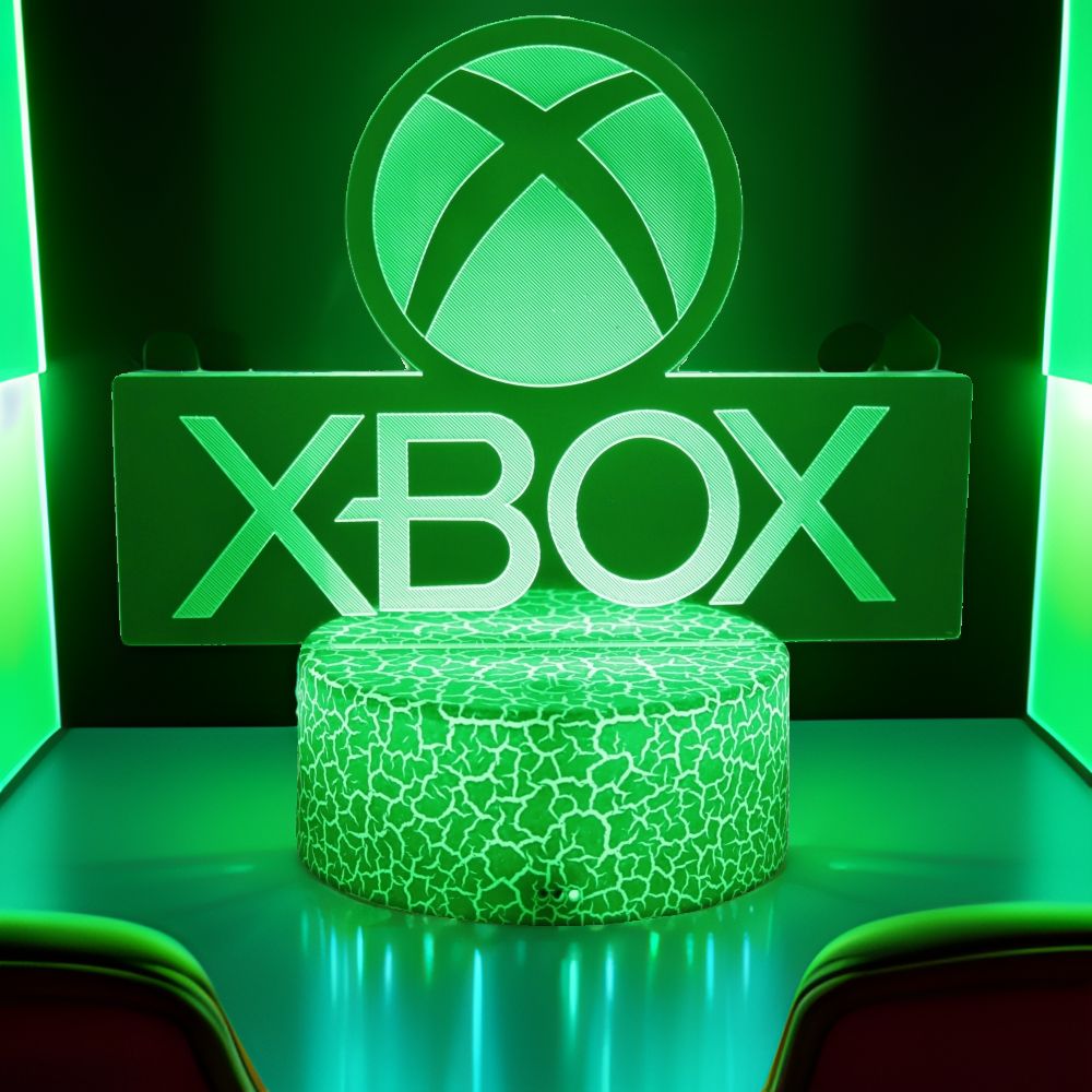 Gaming Lamp 3D Night Light For – Gaming Desk Setup Xbox recenzja i cena