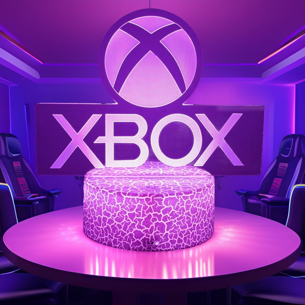 Gaming Lamp 3D Night Light For – Gaming Desk Setup Xbox recenzja i cena