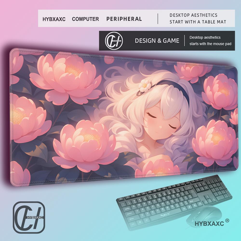 HYBXAXC Kawaii Pink Peony Drea – Desk Setup Dream recenzja i cena