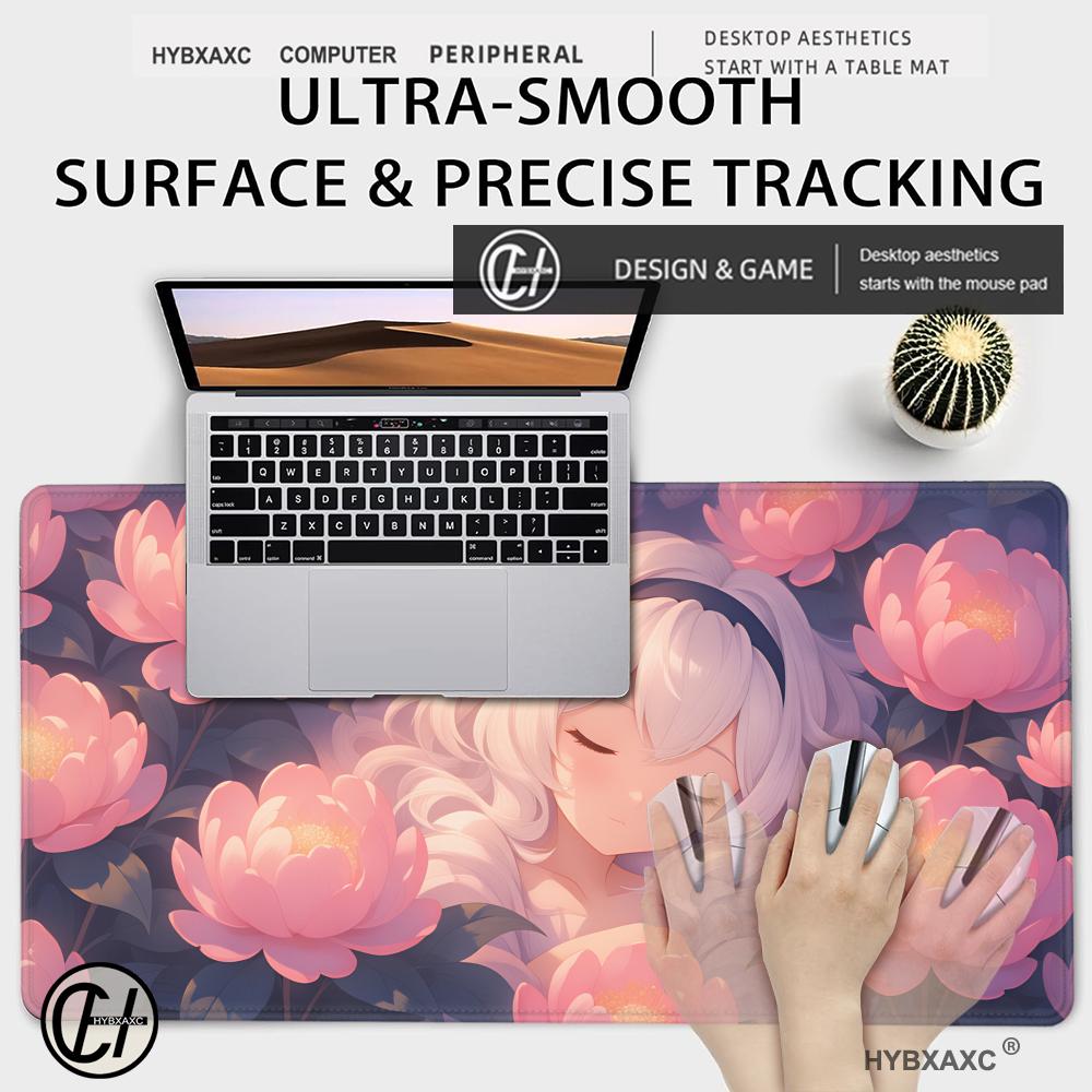 HYBXAXC Kawaii Pink Peony Drea – Desk Setup Dream recenzja i cena