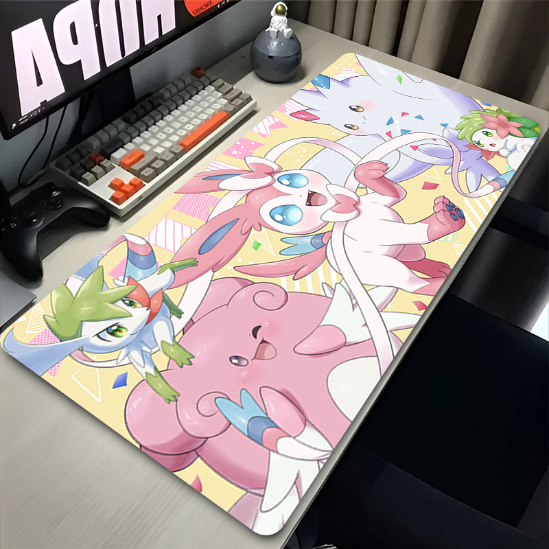 Large Pink Cute Mousepad XXL G – Desk Setup Cute recenzja i cena