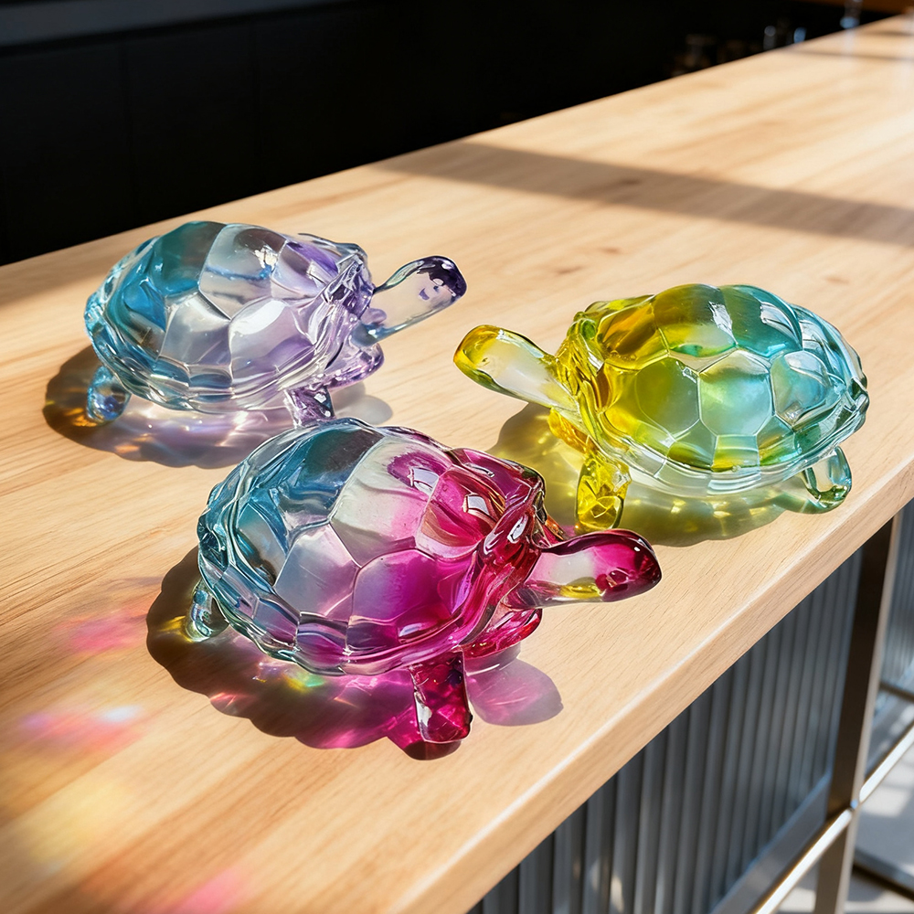 Mini Crystal Turtle Ornament T – Desk Setup Modern recenzja i cena
