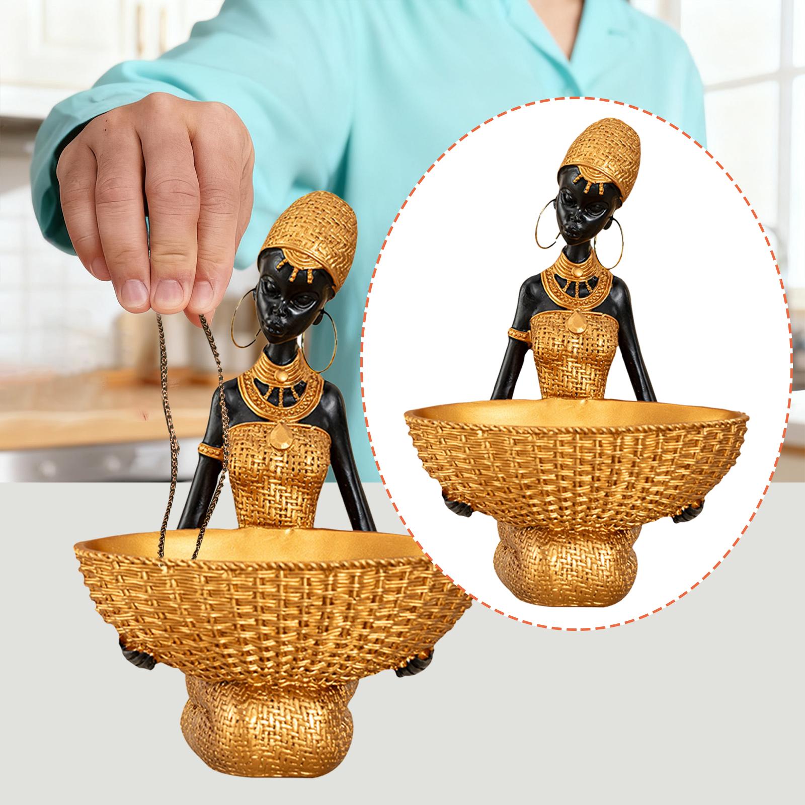 Luxury African Woman Statue Re – Desk Setup Modern recenzja i cena