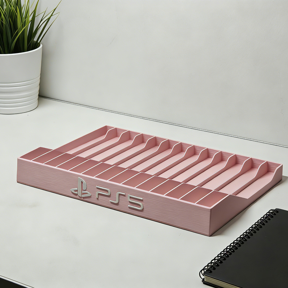 Sleek 3D Printed Game Disc Hol – Desk Setup Ps5 recenzja i cena