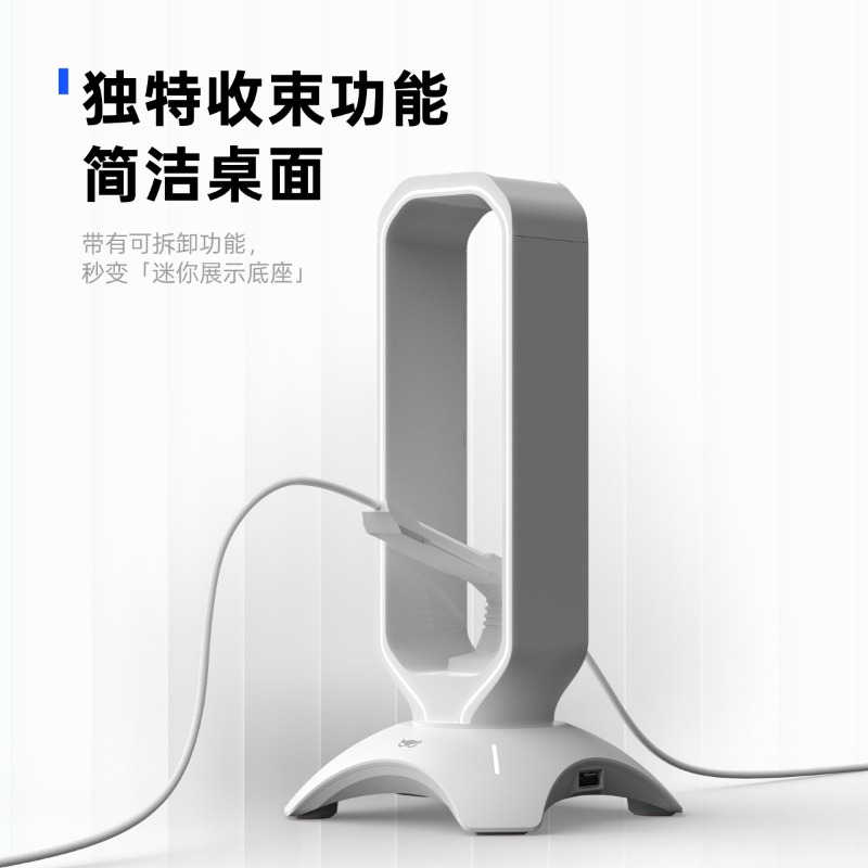 Waizowl RGB Headphone Stand Ga – Desk Setup Headphone Stand recenzja i cena
